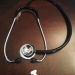 black stethoscope